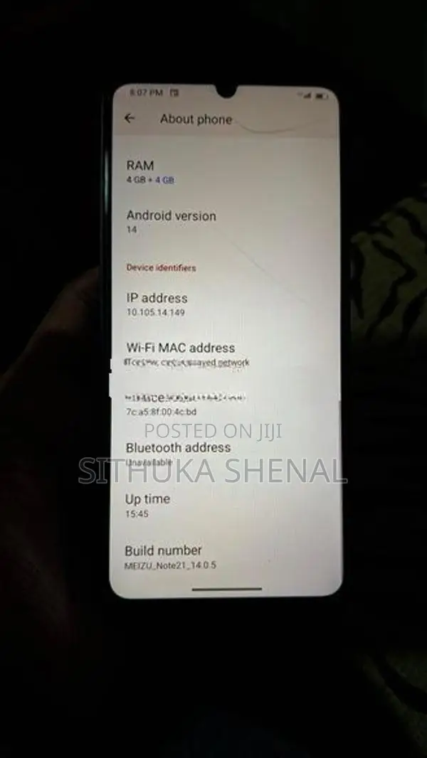Meizu Note 21 (Used)
