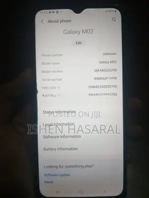 Samsung Galaxy M02 (Used)