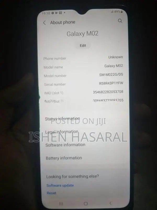 Samsung Galaxy M02 (Used)