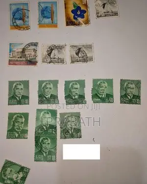 Old Ceylon Stamps Collection 1954