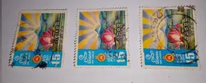 Old Ceylon Stamps Collection 1954