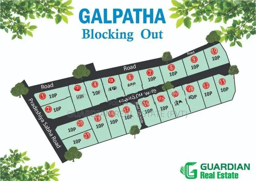 Valuable Land Plots For Sale in Galpatha,Horana