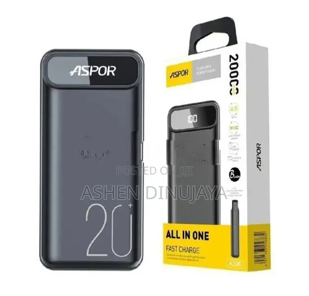 Aspor Power Bank 20000MAH
