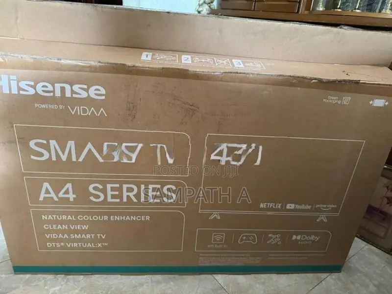 Hisense 43" Led Smart Tv