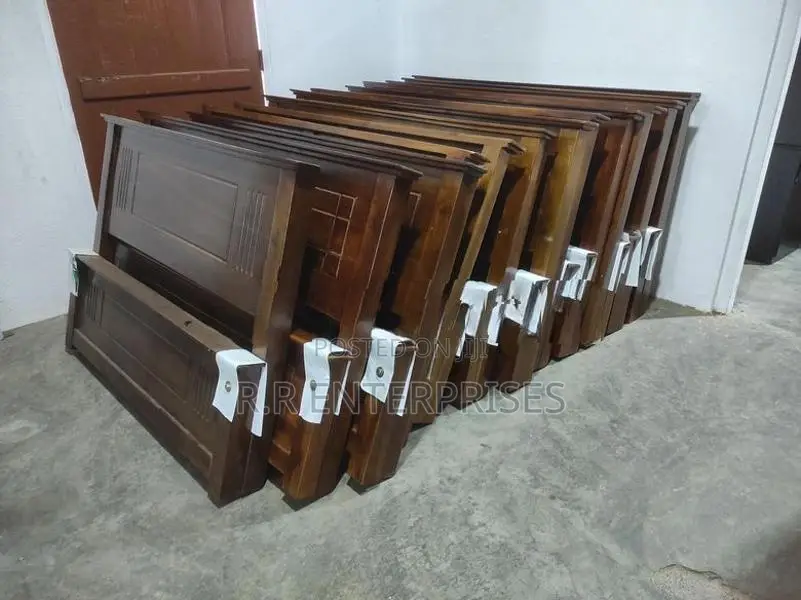 New 6*5 Ft Teak Triple Queen Box Bed