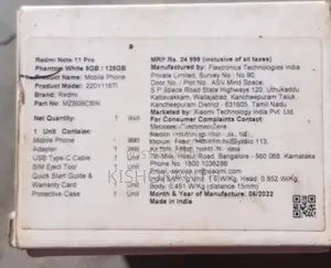 Xiaomi Redmi Note 11 Pro (Used)