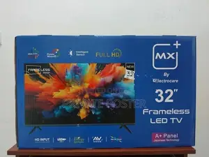 New 32 inch MX+ Frameless LED Full HD TV