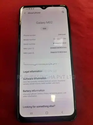 Samsung Galaxy M02 (Used)