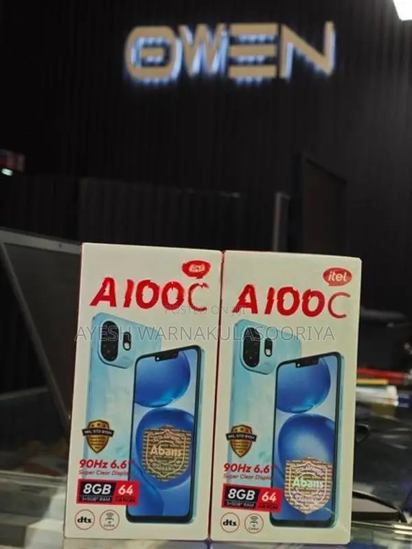 itel A100C (3+5GB/64GB) (Brand New)
