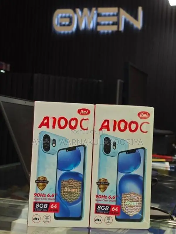 itel A100C (3+5GB/64GB) (Brand New)