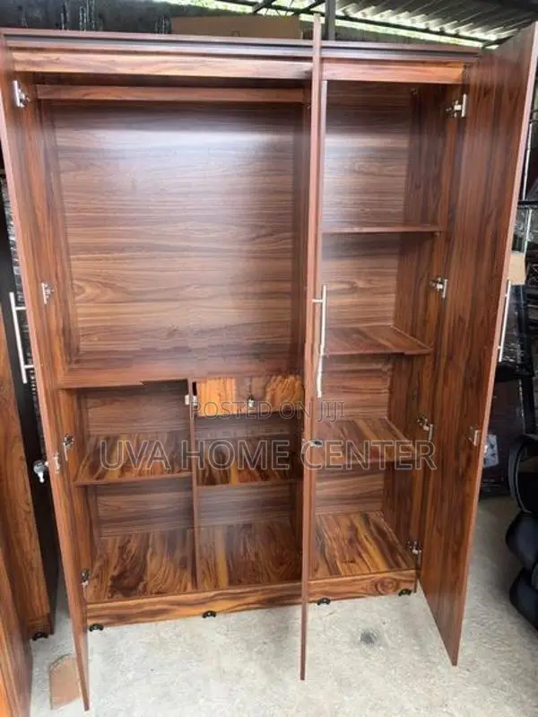 Melamine 3 Door Wardrobe 6x4ft