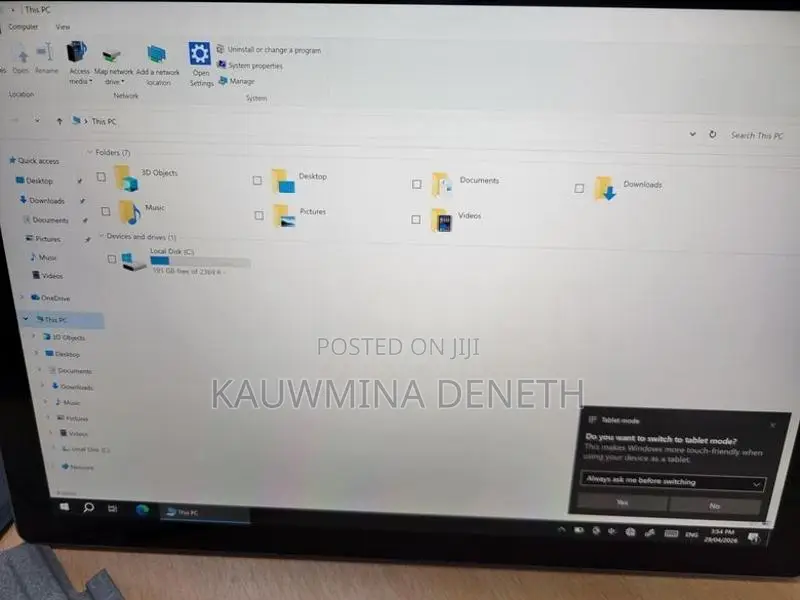 Microsoft Surface Pro 7