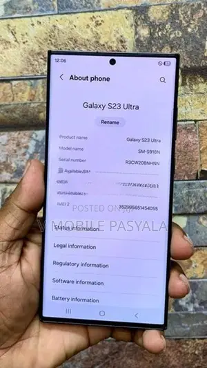 Samsung Galaxy S23 Ultra 256GB (Used)