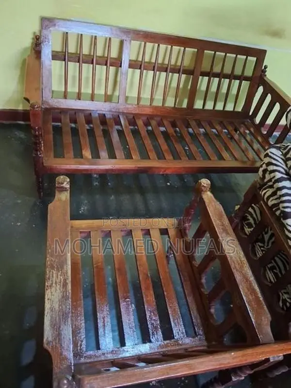 Wooden Sofa Set