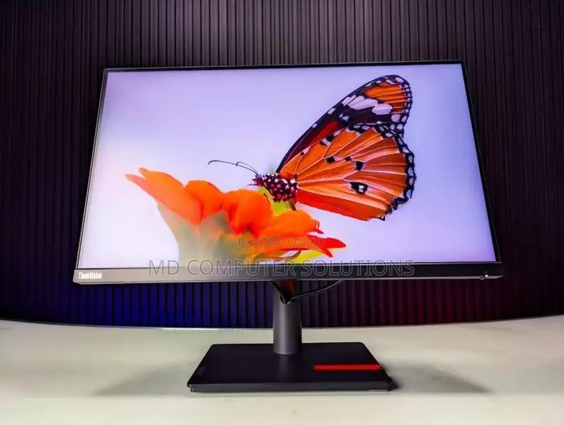 Lenovo Thinkvision 24″Inch Wide 2K QHD IPS Frameless HDMI Used Monitor
