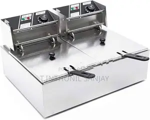 6 Ltr Deep Fryer Double Electric