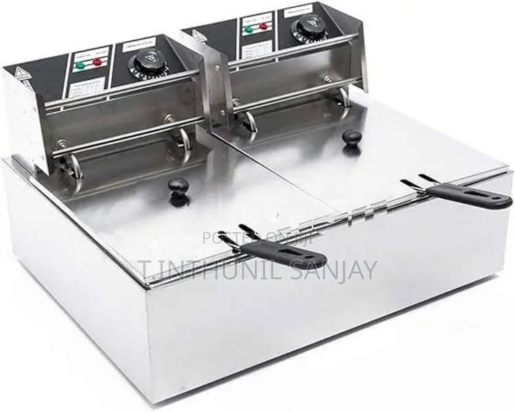 6 Ltr Deep Fryer Double Electric