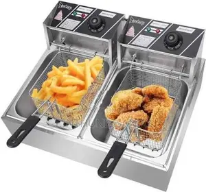 6 Ltr Deep Fryer Double Electric