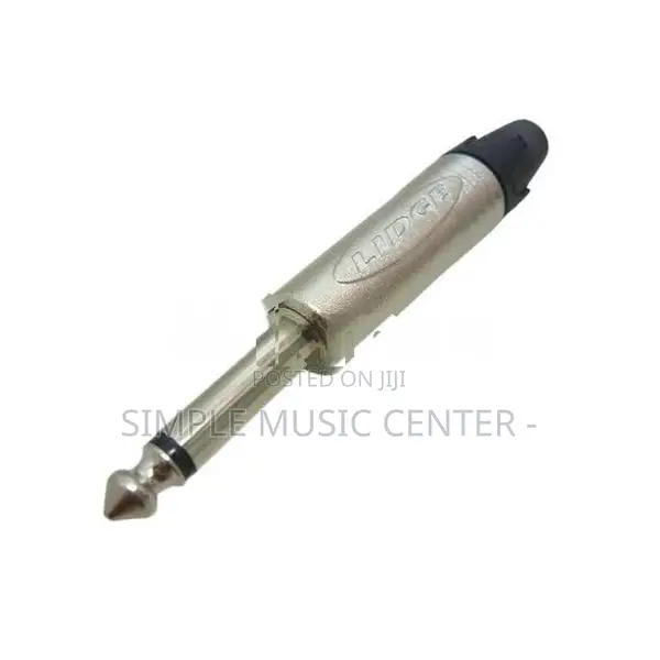 LIDGE YM-201 TS 1/4 Connector Head Jack Use For Connecting