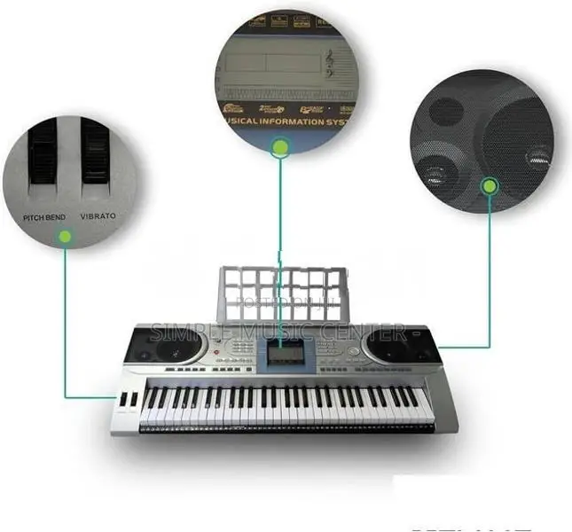 MEIKE 61 Keys Professional Keyboard MIDI