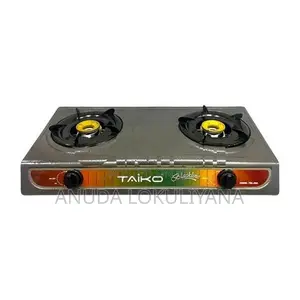 Double Burner Gas Stove Non Stick