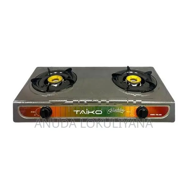 Double Burner Gas Stove Non Stick