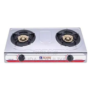 Double Burner Gas Stove Non Stick