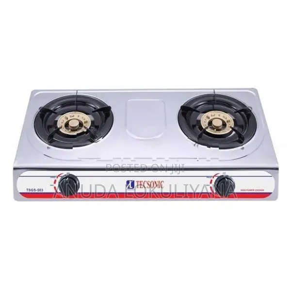 Double Burner Gas Stove Non Stick