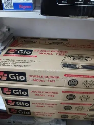 Double Burner Gas Stove Non Stick