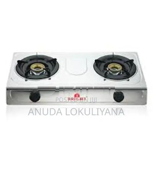 Double Burner Gas Stove Non Stick