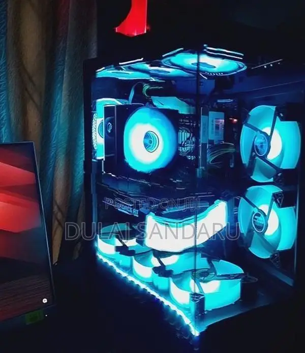 Gaming Casing with 9 ARGB Fans
