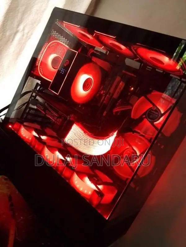 Gaming Casing with 9 ARGB Fans