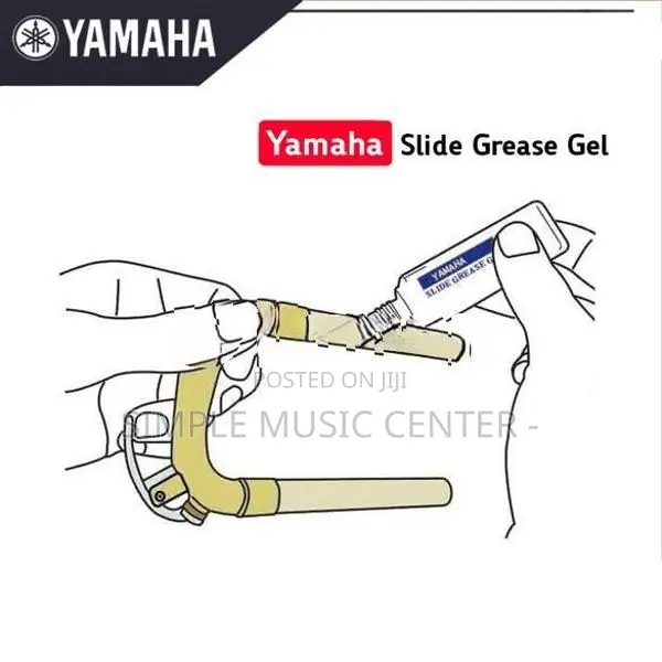 Yamaha Synthetic Slide Grease Gel - 12G Tube Brass Instrument