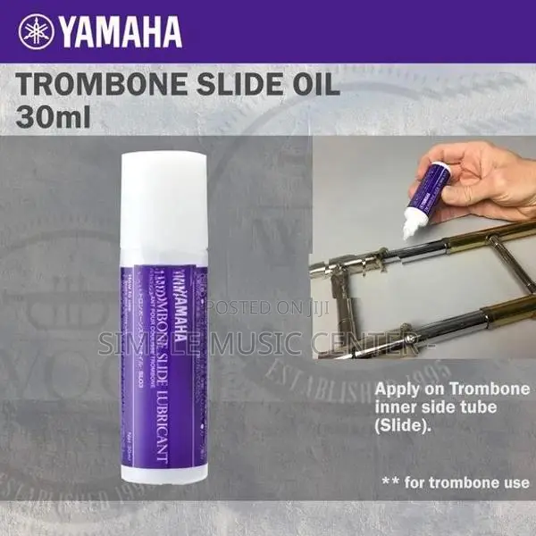 Yamaha Trombone Slide Oil - 30ml Bottle, No-Hydrocarbon Formula