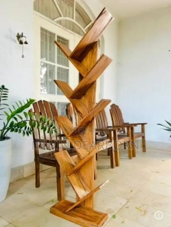 Wooden Book Shelf
