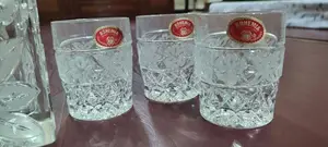 Bohemian Crystal Jar Set