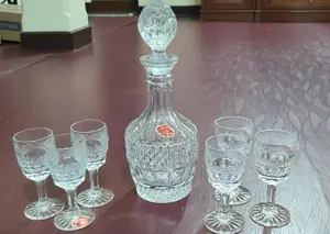 Bohemian Crystal Jar Set