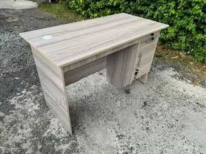 Ash White Melamine Office Table 4x2ft