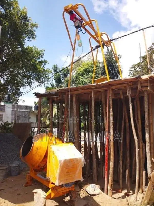 Concrete Mixer Hoist Macine