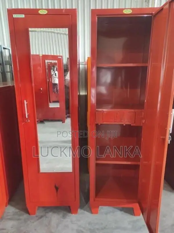 New 6x1.5 One Door Steel Cupboard With Mirror (Ww4)