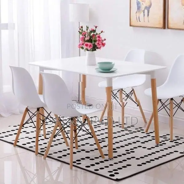 ABC 4 Chair Dining Table Set