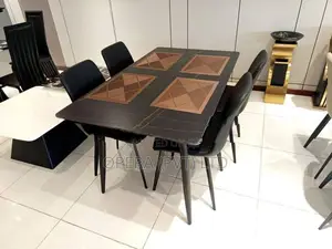 Granite Top 4 Chair Dining Table Set -GT415
