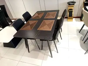 Granite Top 4 Chair Dining Table Set -GT415