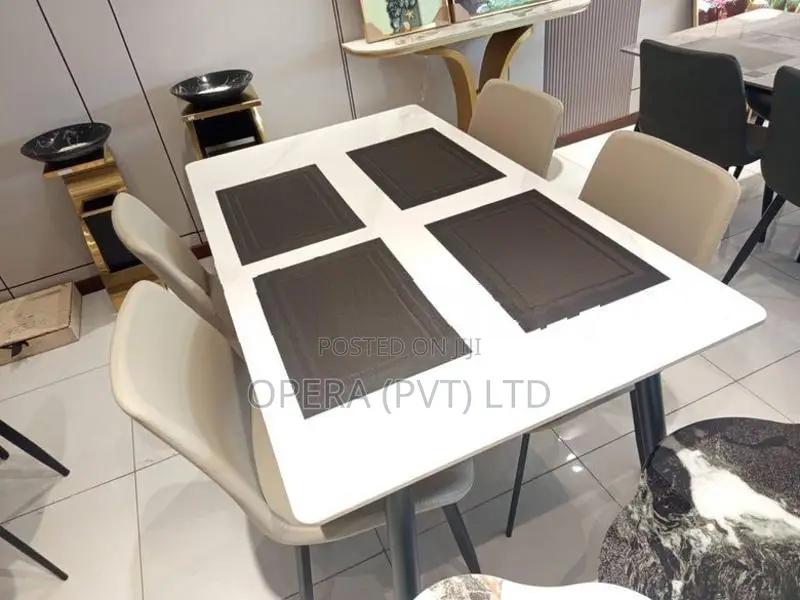 Granite Top 4 Chair Dining Table Set -GT415