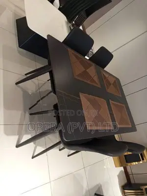 Granite Top 4 Chair Dining Table Set -GT415