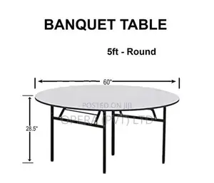 Banquet Hall Round Table