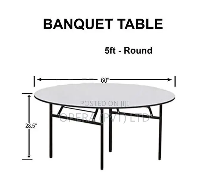 Banquet Hall Round Table