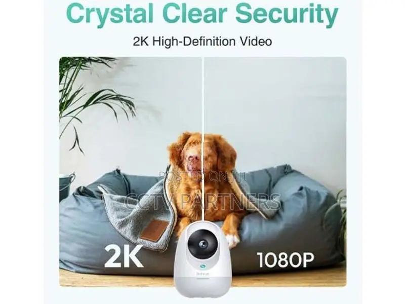 Botslab Wifi support 2K one touch call two-way-Voice smart CCTV Camera