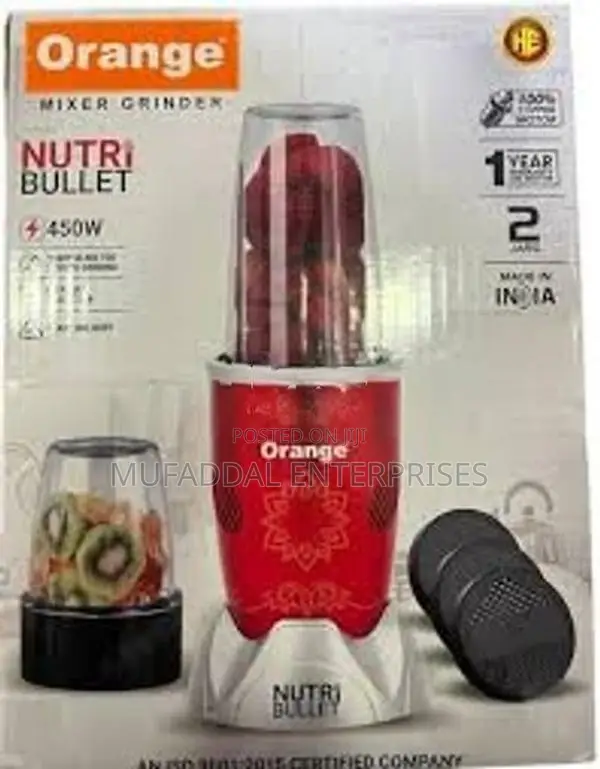 Grinder Orange Nutri Bullet