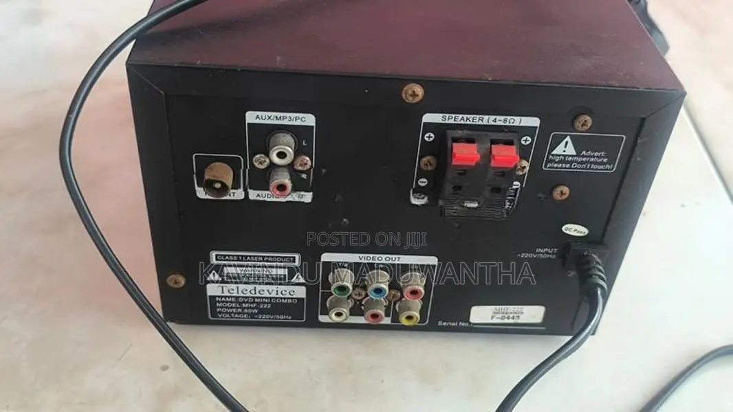 60w DVD Amplifier